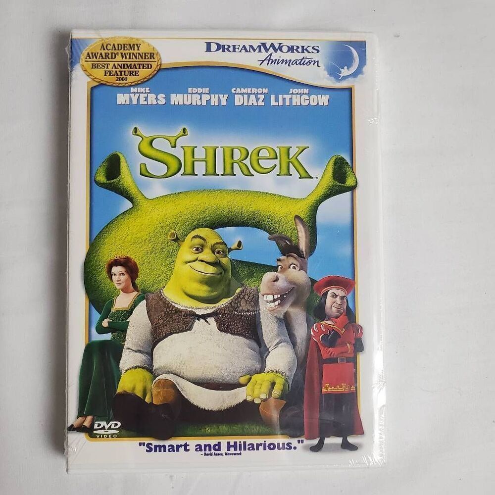 Shrek DVD DreamWorks Animation